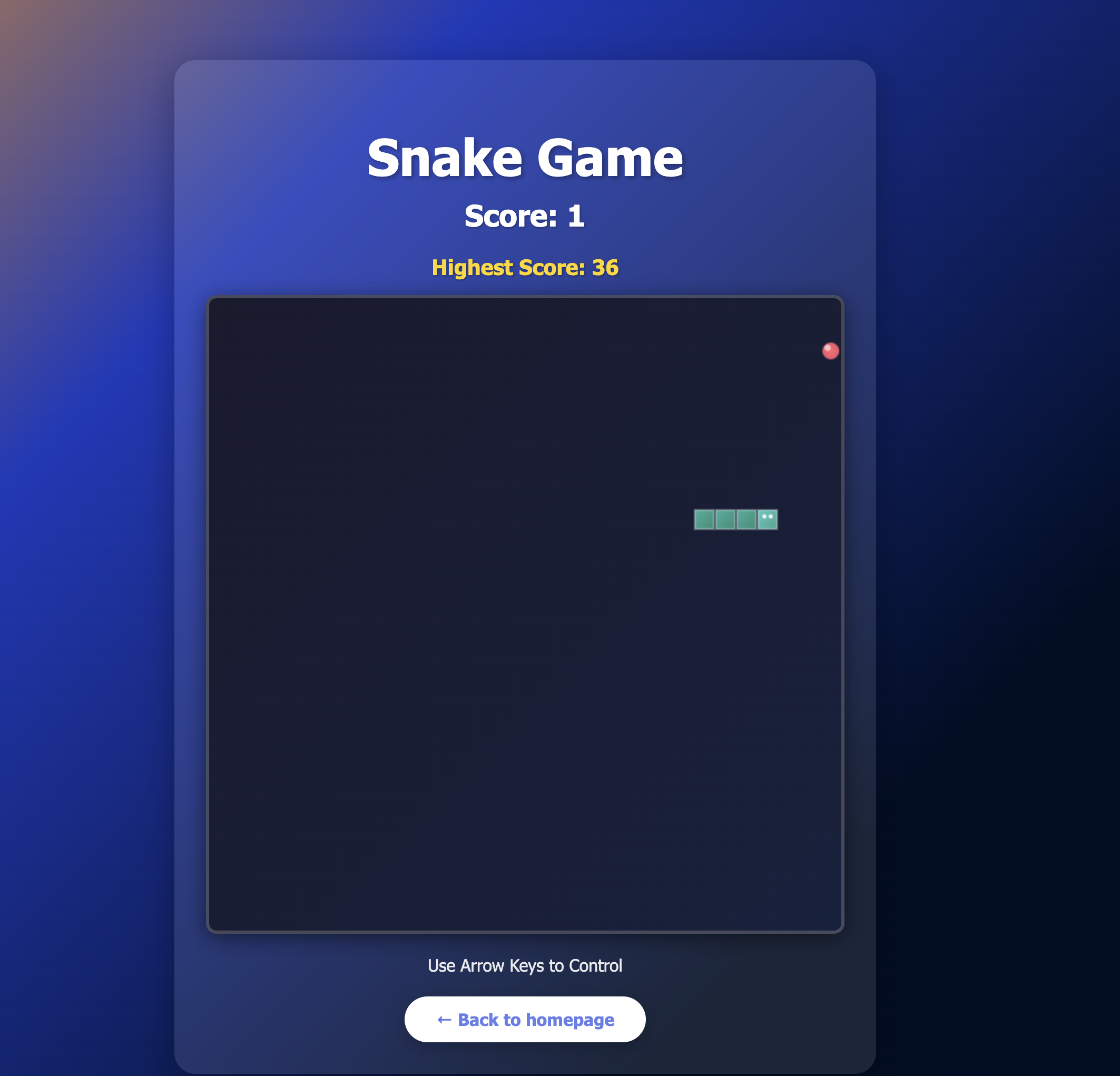 Snake Game Preview